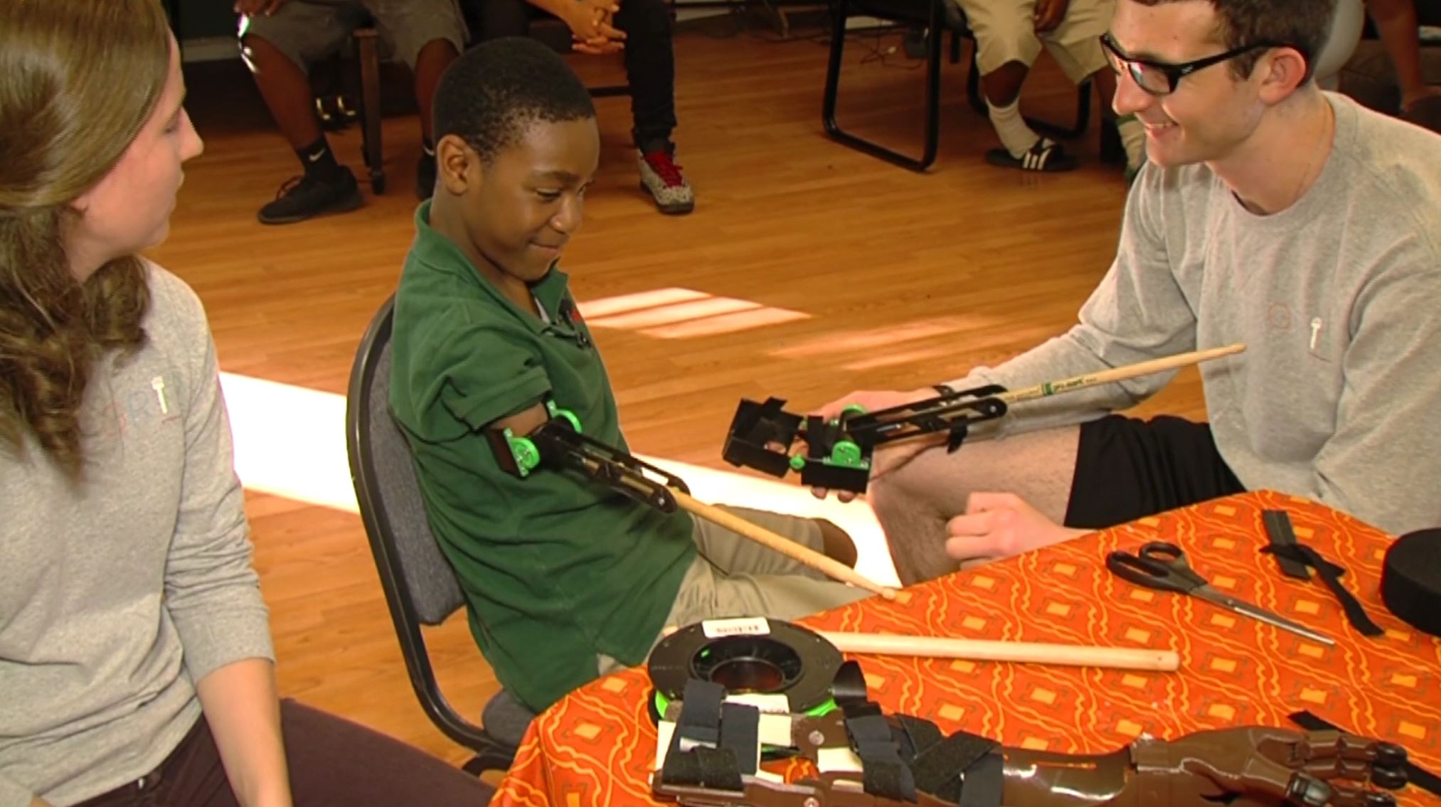 11alive.com | New 'arms' help teen drummer keep the beat (NBC VIDEO)